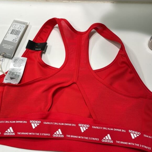 Adidas Sports Bra Red L - Picture 9 of 9